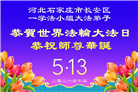 石家庄大法弟子庆祝世界法轮大法日(163条)