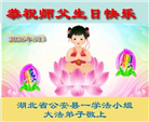 湖北大法弟子庆祝世界法轮大法日(161条)