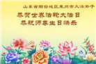 山东大法弟子庆祝世界法轮大法日(110条)