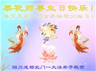 成都大法弟子庆祝世界法轮大法日(107条)