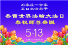 石家庄大法弟子庆祝世界法轮大法日(163条)