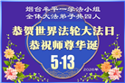 山东大法弟子庆祝世界法轮大法日(113条)