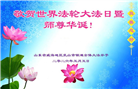 山东大法弟子庆祝世界法轮大法日(113条)