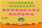 辽宁大法弟子庆祝世界法轮大法日(160条)