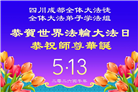 四川大法弟子庆祝世界法轮大法日(172条)
