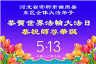 河北大法弟子庆祝世界法轮大法日(112条)