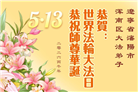 沈阳大法弟子庆祝世界法轮大法日(108条)
